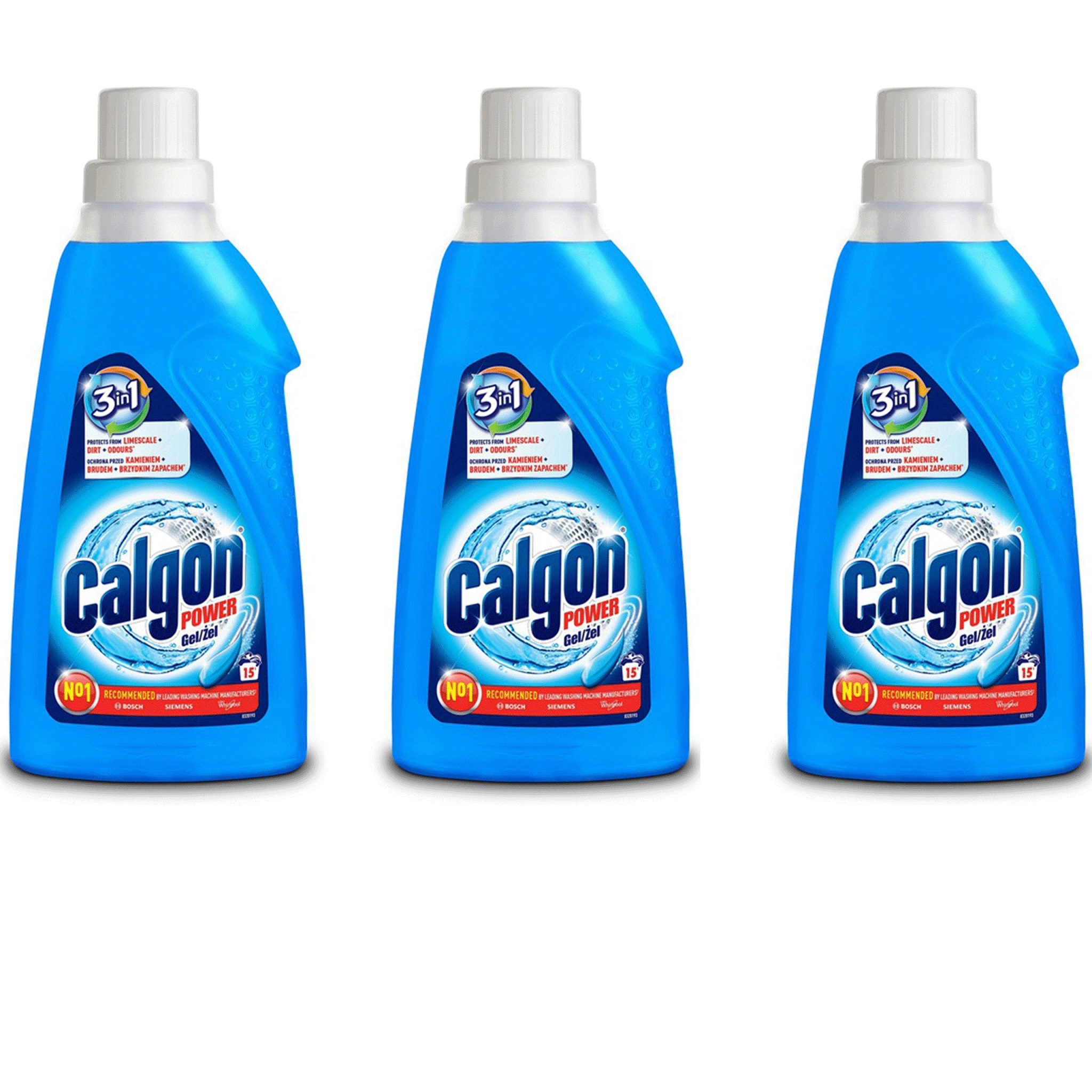 Calgon 3v1 Gel Odvápňovač do pračky 750ml x3ks za 431 Kč - Allegro
