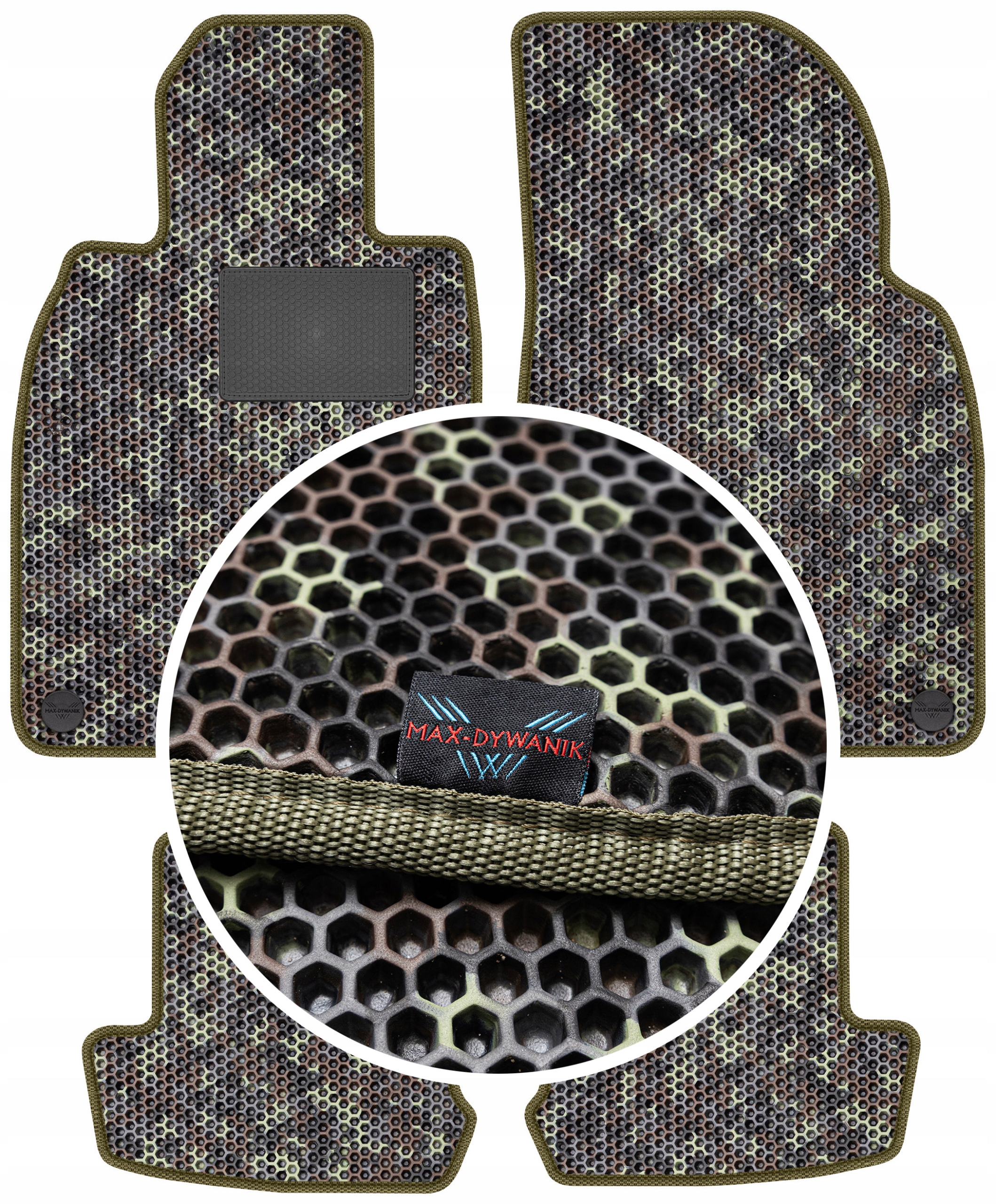 Porsche 911 971 2010-2019 Gumové rohože Eva Moro