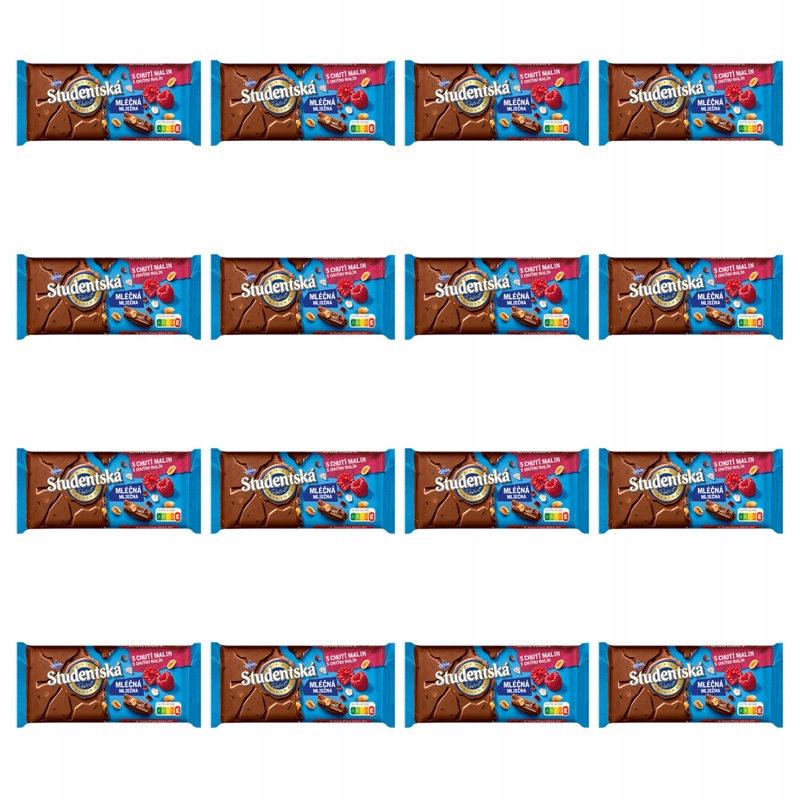 Orion Studentska Mleczna malina 170g X16