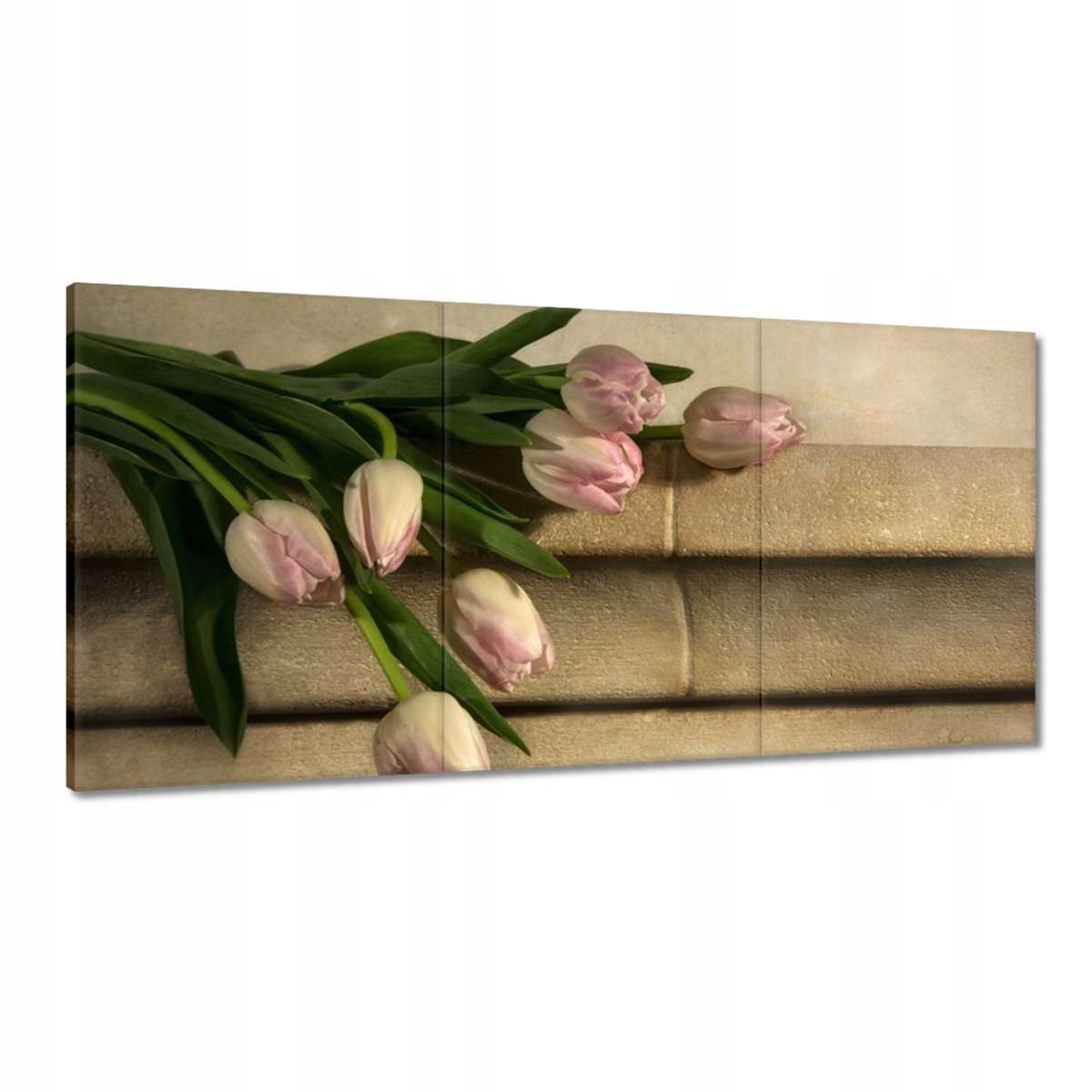 Obrazy 180x90 Kytica ružových tulipánov