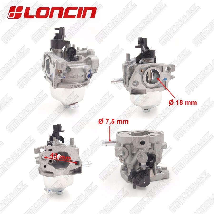 Gaźnik Loncin LC1P65FE (hks 746NL, Hks 846NL) Hortmasz