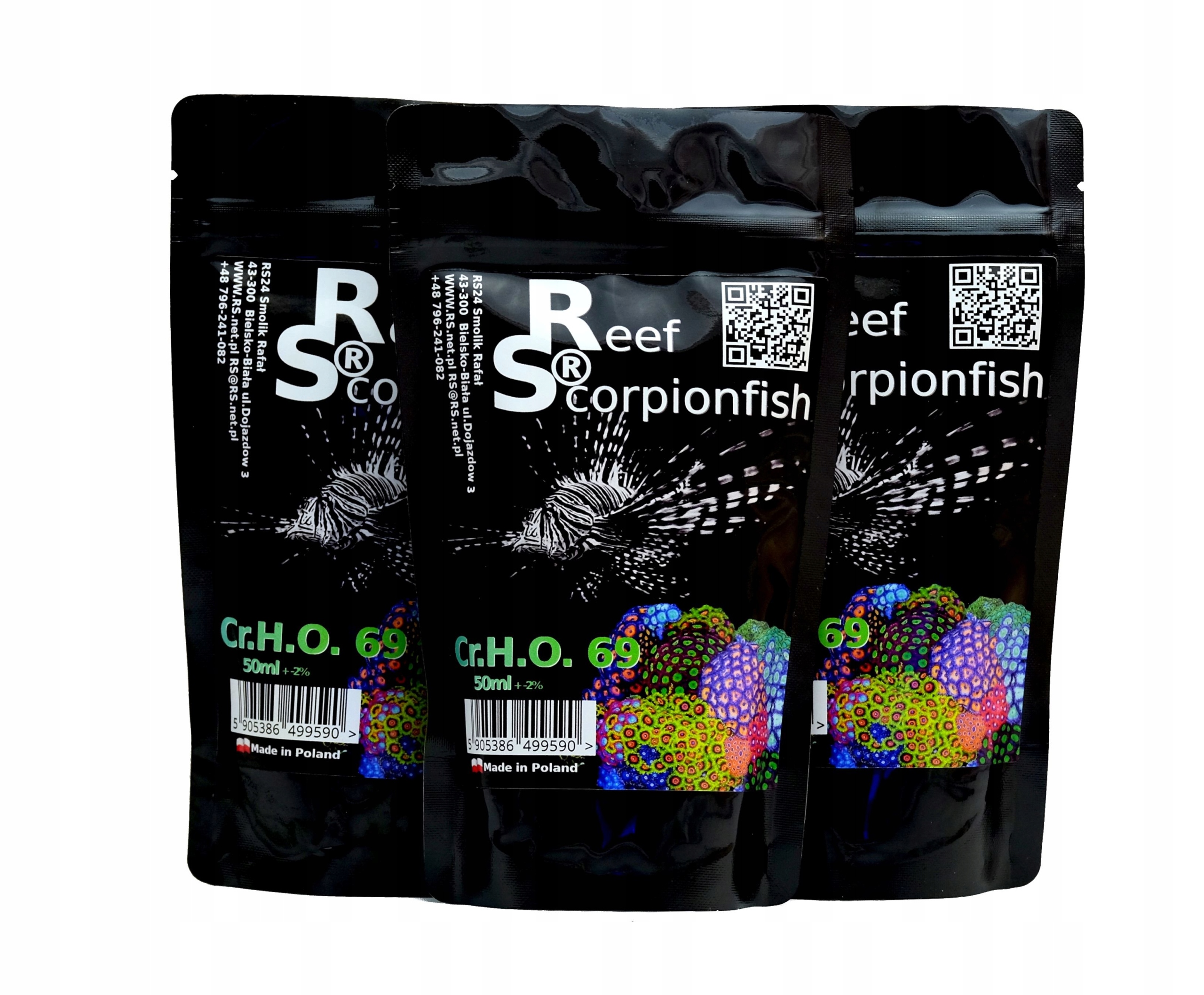 Levně Doplněk Pro Korály Cr.h.o 69, Kondicionér Pro Mořské Akvárium 50 ML