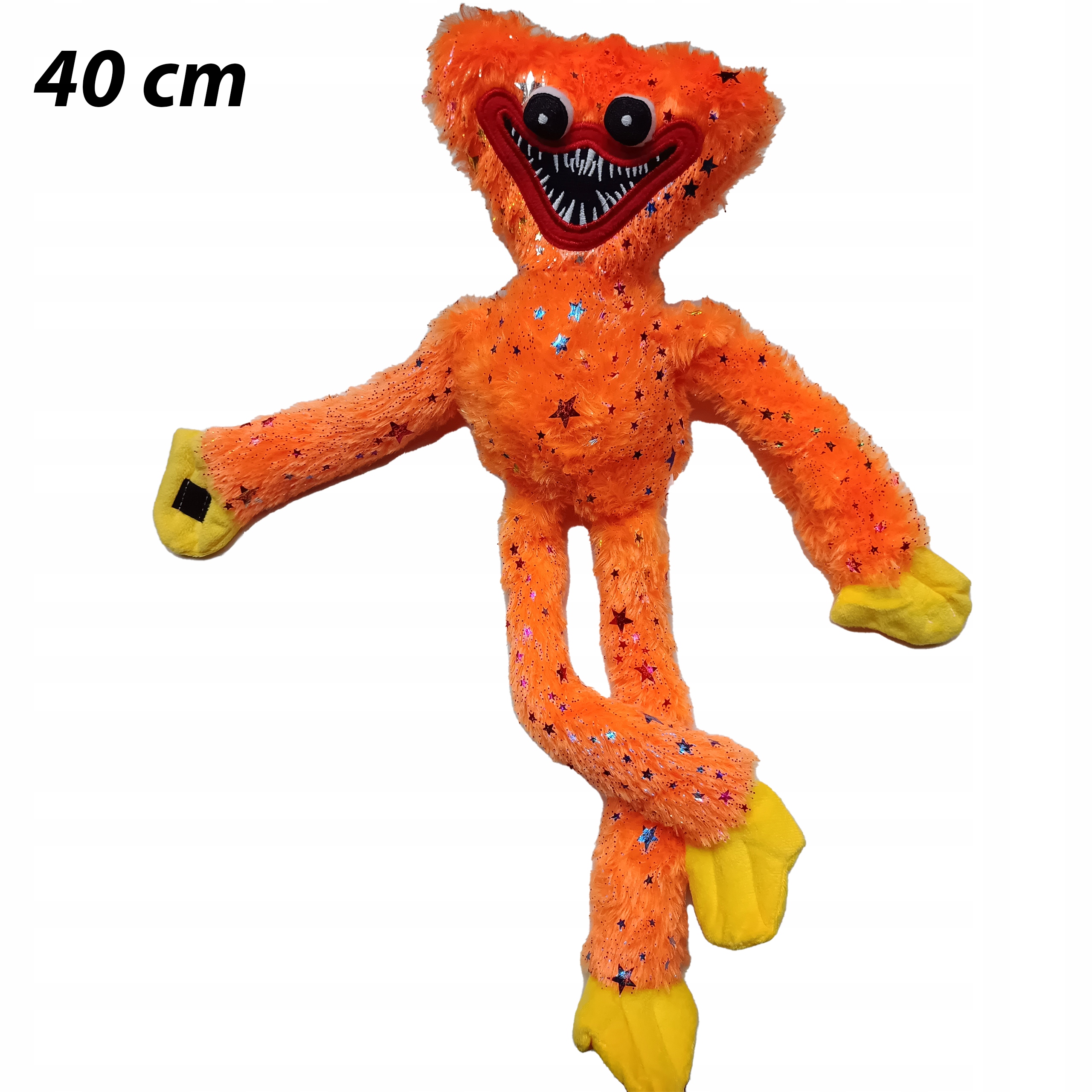 

Huggy Wuggy Hagi Wagi 40CM pomarańczowy gwiazdki