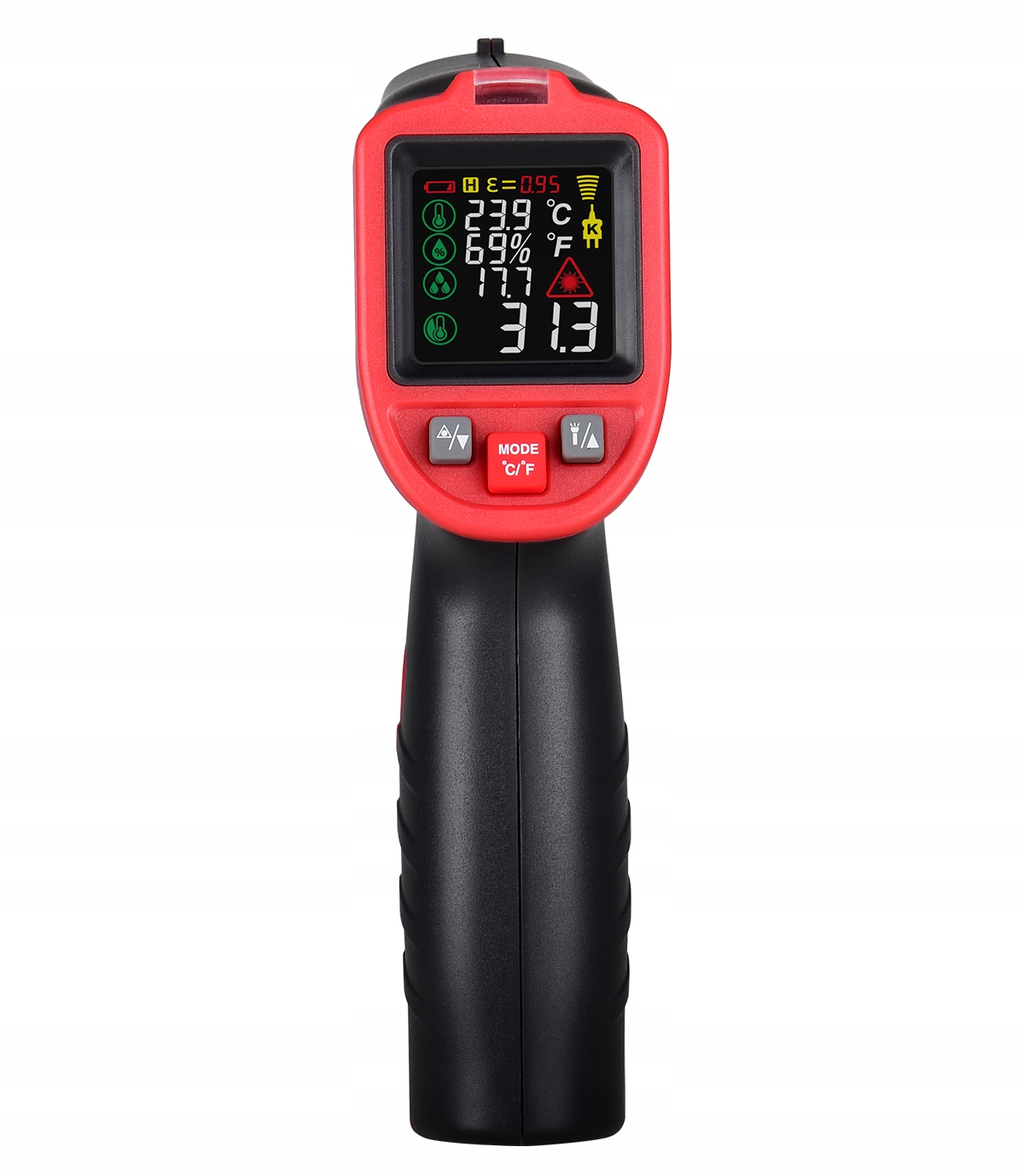 PIROMETR TERMOMETR BEZDOTYKOWY LASEROWY -50 +650 Model WT323C