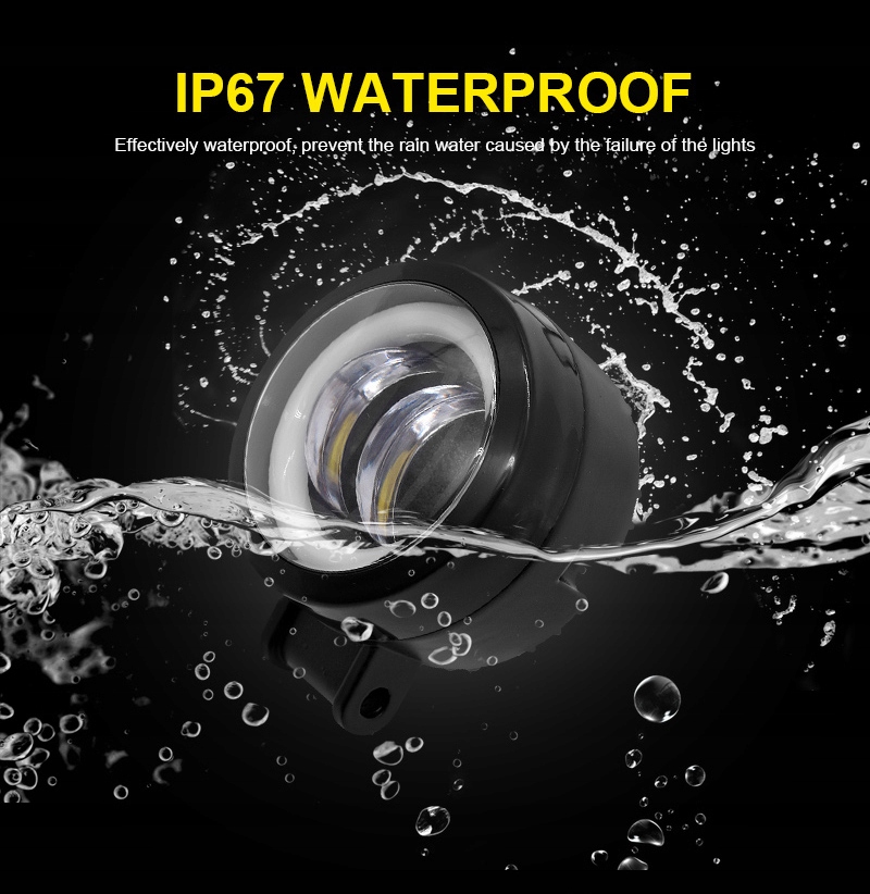 REFLEKTOR HALOGENOWY LAMPA LED CREE RING MOTOCYKL Producent inny