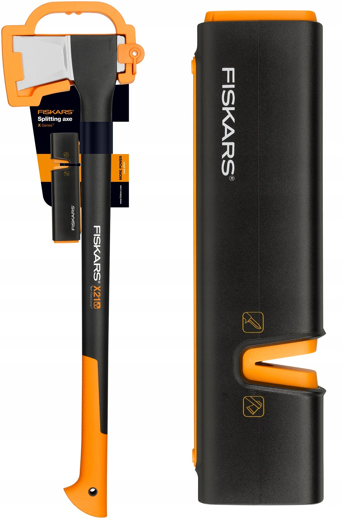 

Fiskars Siekiera Rozłupujaca X21L+ Ostrzałka