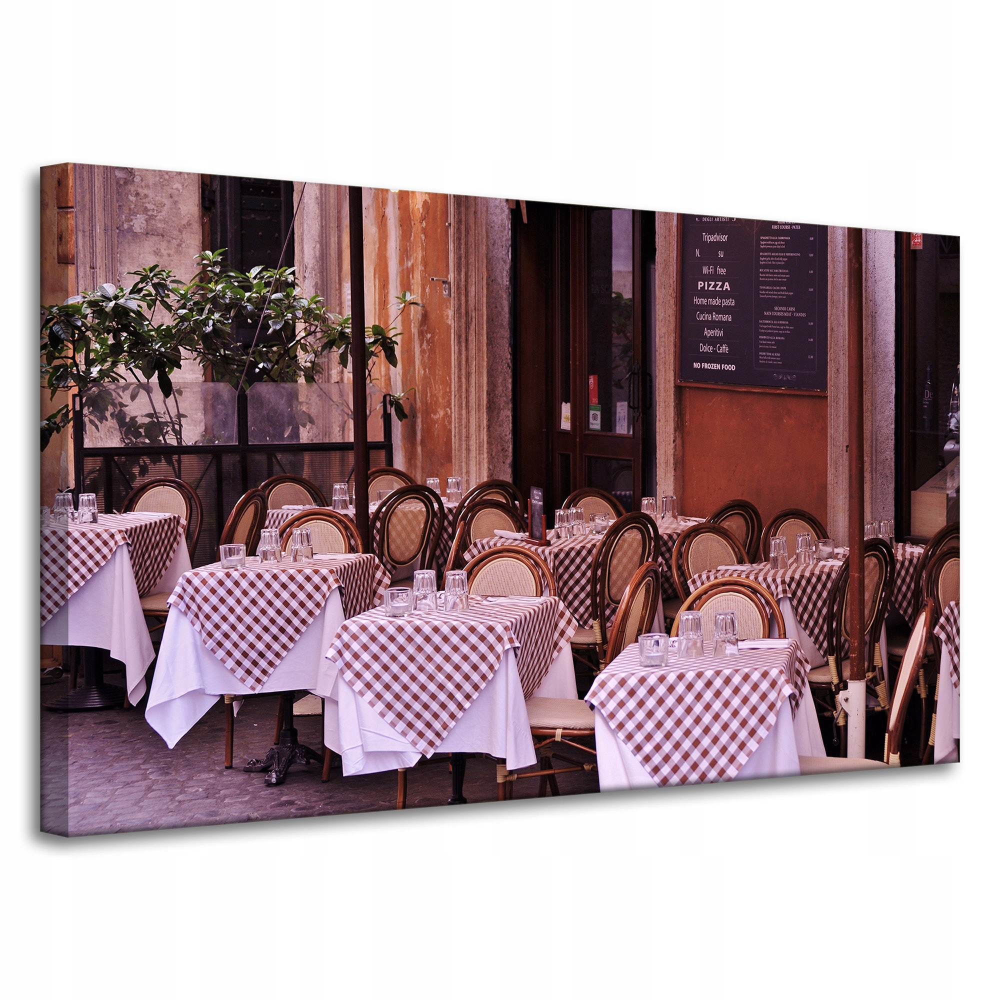 Obrazy na plátně Restaurace Bistro Lokalita 100x60
