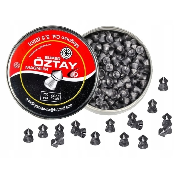 Śrut Diabolo Oztay ostry 5,5mm Wiatrówka 250szt 5,5D
