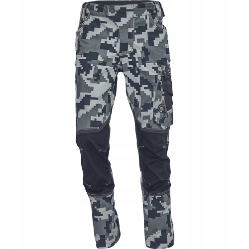 Pracovní kalhoty Cerva Neurum Camouflage antracit velikost 46