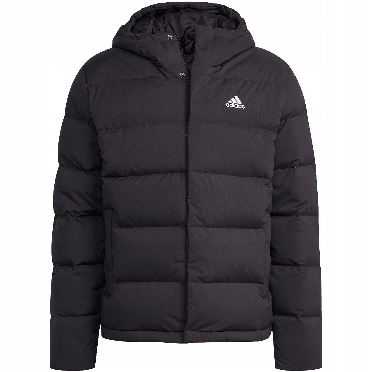 Pánská bunda adidas Helionic Hooded Down černá HG8751 vel. S