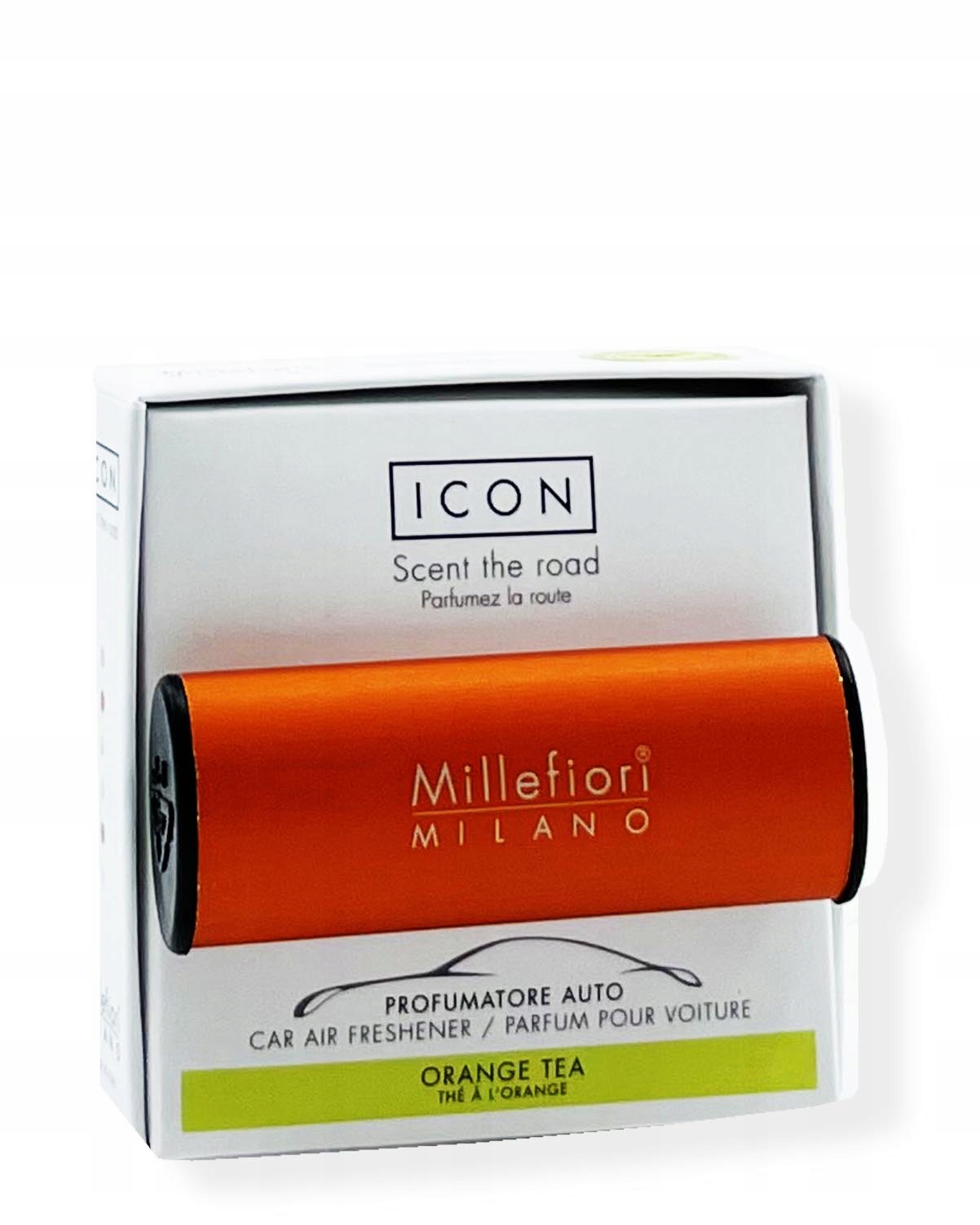 Zapach samochodowy Millefiori Milano Icon Orange Tea Herbata pomarańczowa
