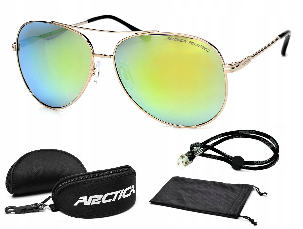 

Arctica Okulary S-230D Polaryzacja Revo Pilotki