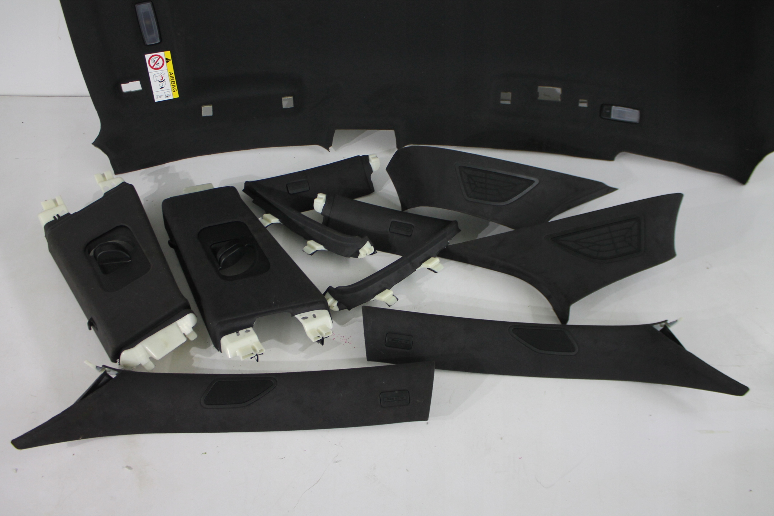 ROOF UPHOLSTERY PILLARS MASERATI LEVANTE BLACK
