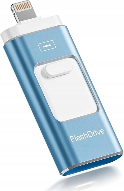 Dysk Flash O Pojemności 123 Gb Przenośny Zezłączem Usb Usb C I Lightning