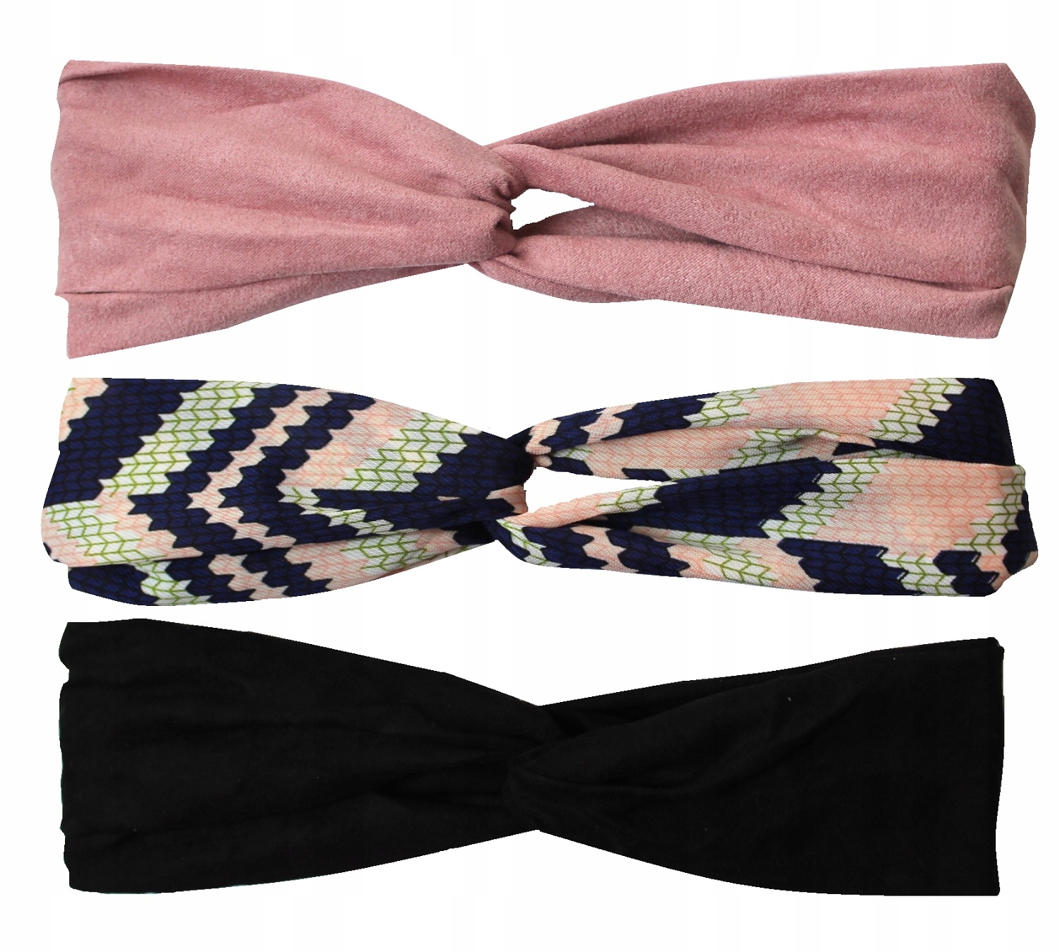 

Zestaw Opaska Turban Na Gumce Letnie Lato