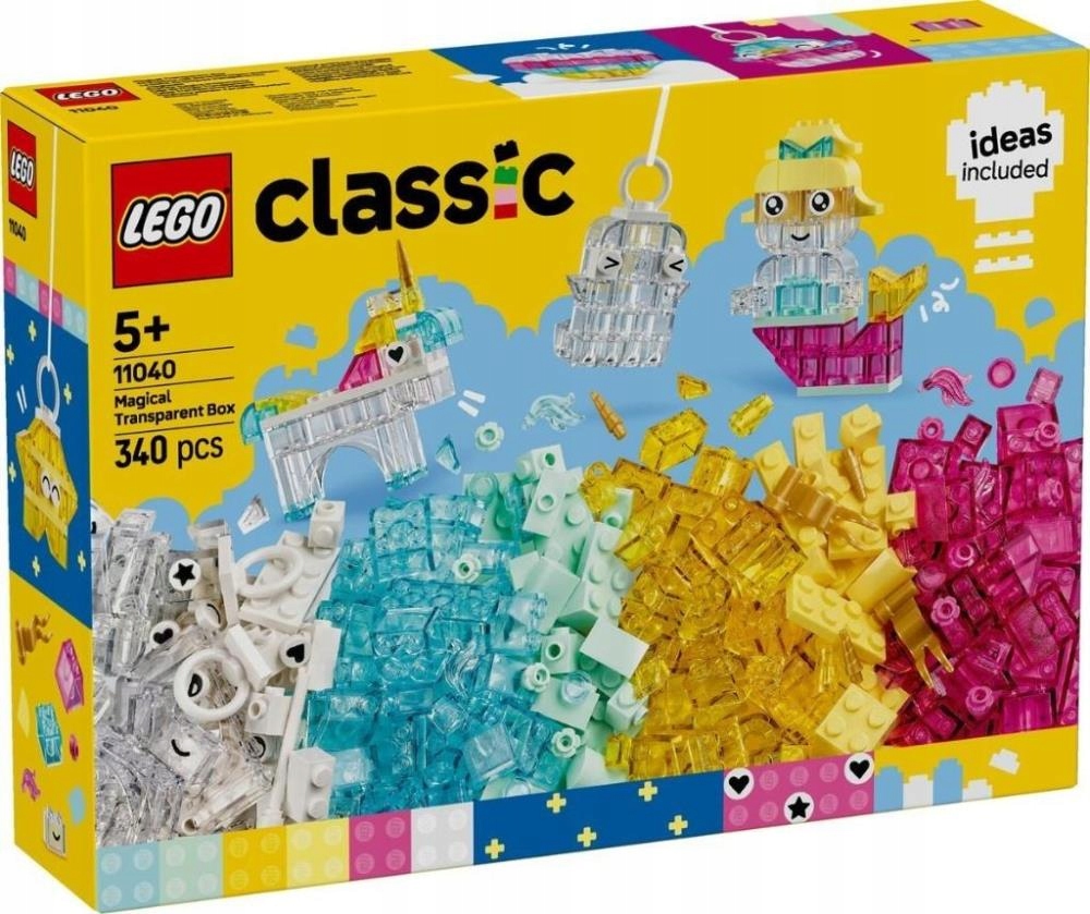Lego(r) Classic 11040 Magický Set S Průhledností