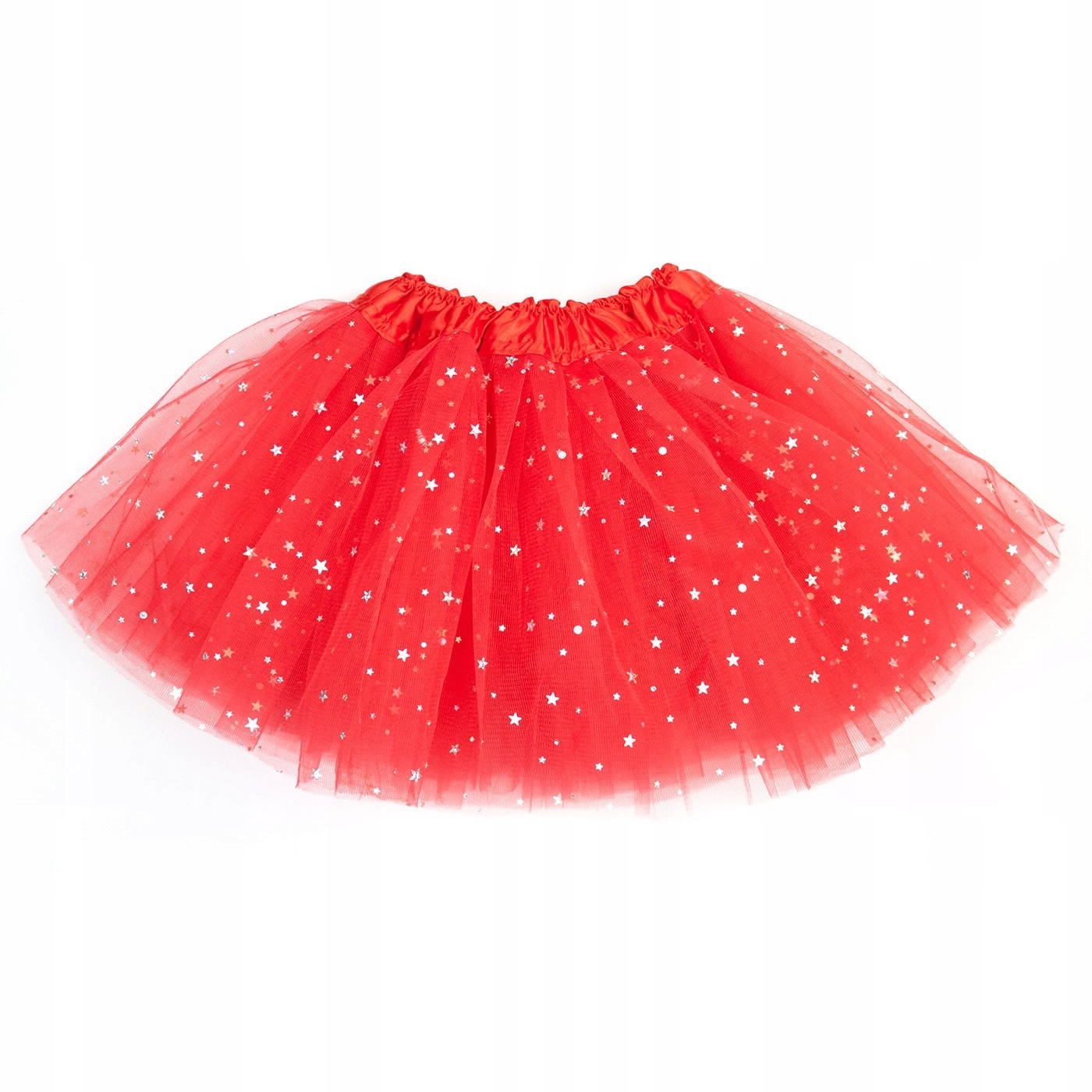

Gwiezdna Spódniczka Tiulowa Tutu czerwona 40cm