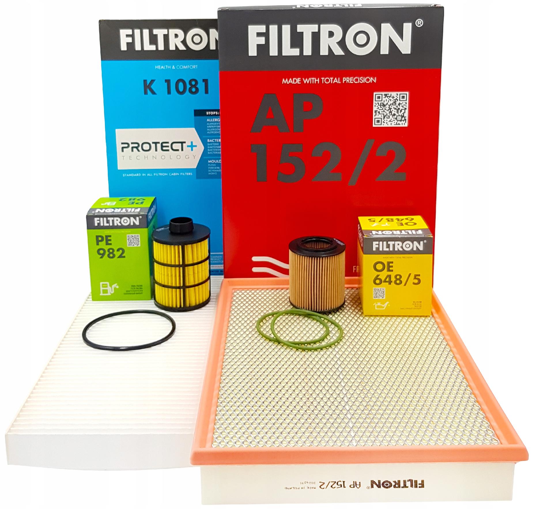 FILTRON ZESTAW FILTRÓW OPEL VECTRA C 1.9CDTI 150KM