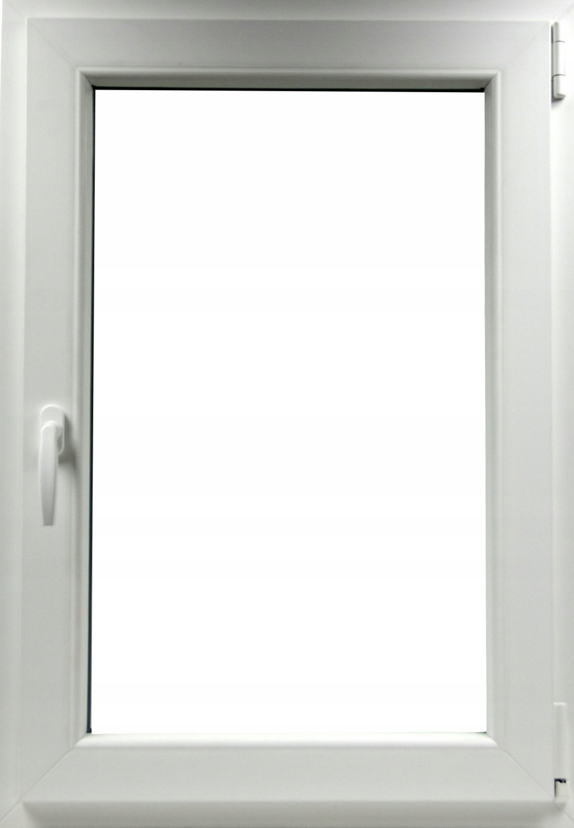 ALUCON OKNO PCV 40x60 / 400x600 mm Białe RU Prawe 2 Szyby 71mm