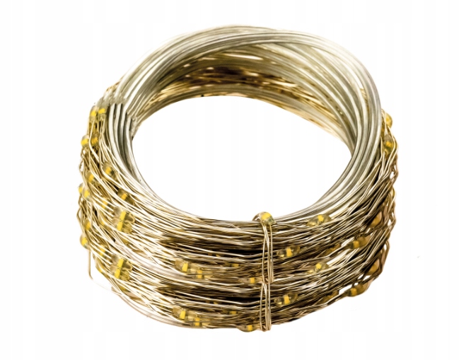 GIRLANDA SOLARNA 12m OGRODOWA DRUCIKI ŁAŃCUCH 100 LED Marka Vergionic