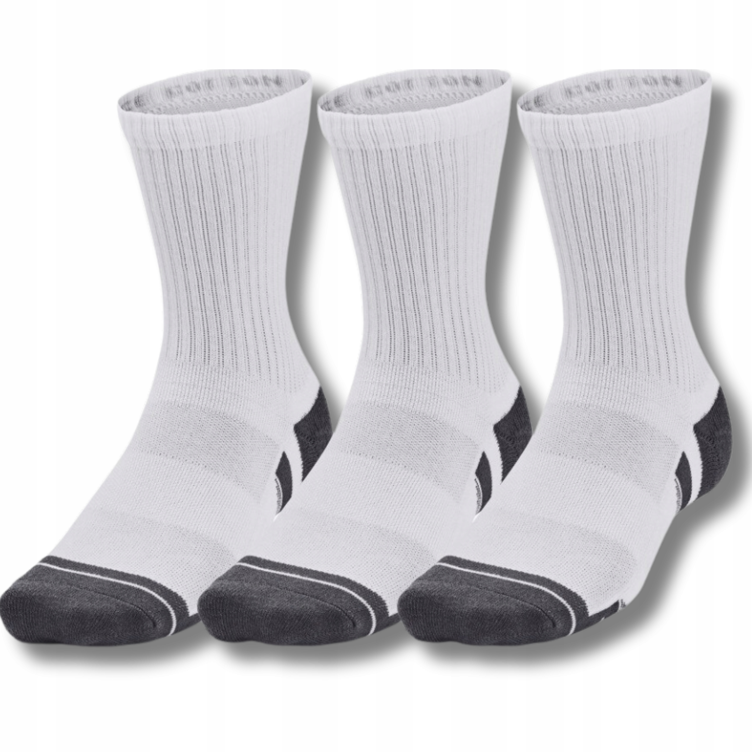 Skarpetki Skarpety Treningowe Under Armour Oddychające Bawełna 3PAK 42-47