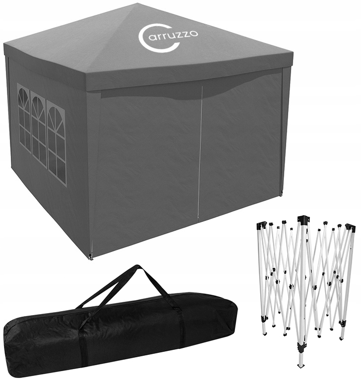 Namiot Ogrodowy Pawilon Altana Automat 3 x 3m 4 Ścianki Deluxe Do Ogrodu