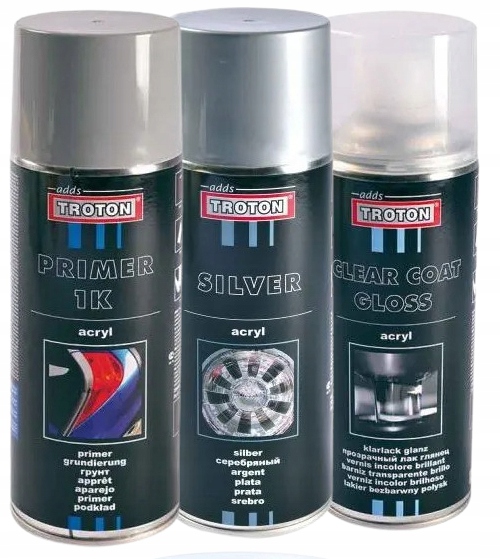 

Zestaw do regeneracji felg Troton 3x400ml Srebrny