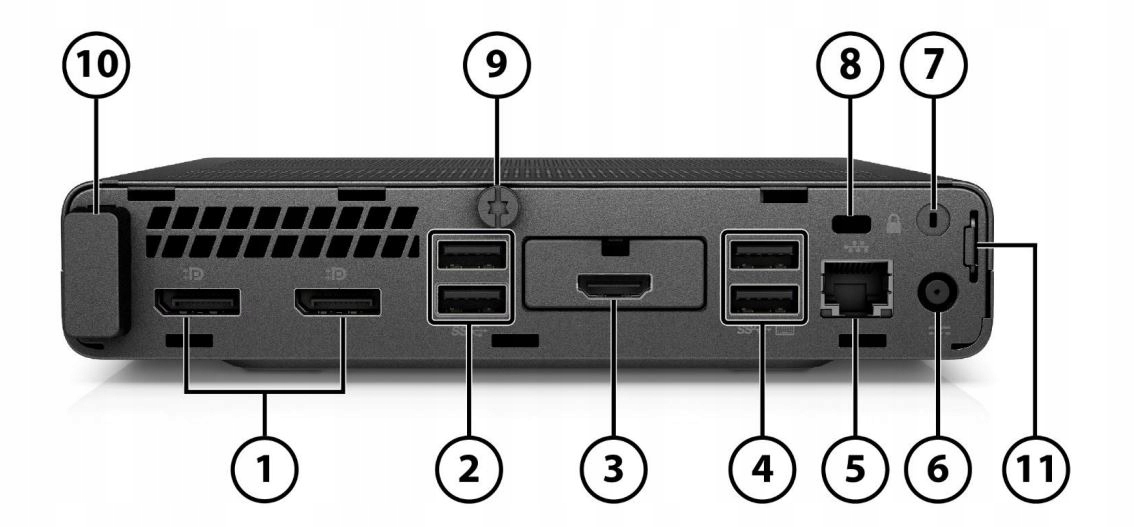KOMPUTER STACJONARNY PC HP ELITEDESK 800 G4 Micro i5-8500T 16GB 512 SSD W11 Model procesora i5-8500T