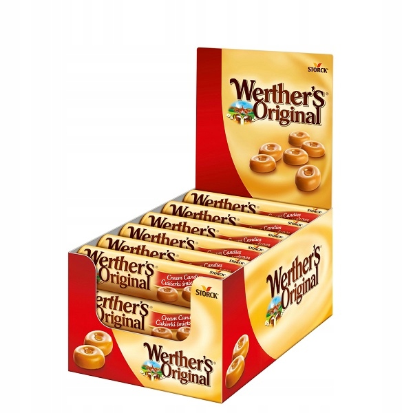 Levně Storck Werther's originální Bonbóny 50 g x 24 ks