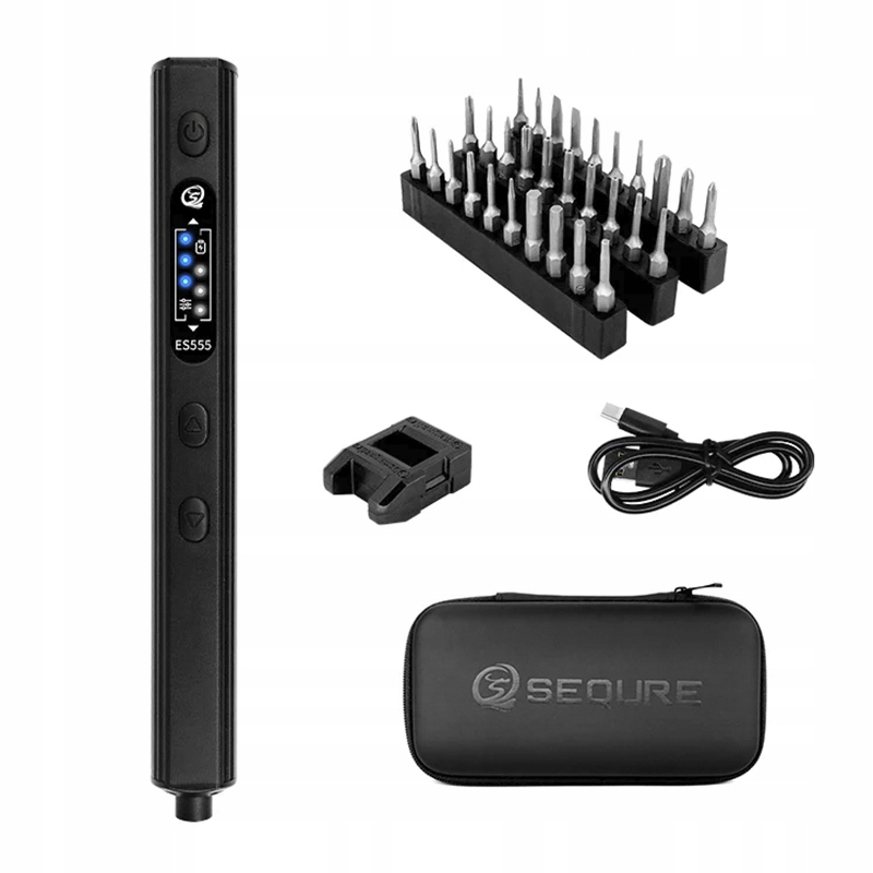 Sequre ES555 sada elektrický skrutkovač