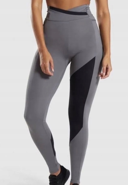 Gymshark Legginsy Sportowe Treningowe Asymetric 40 L