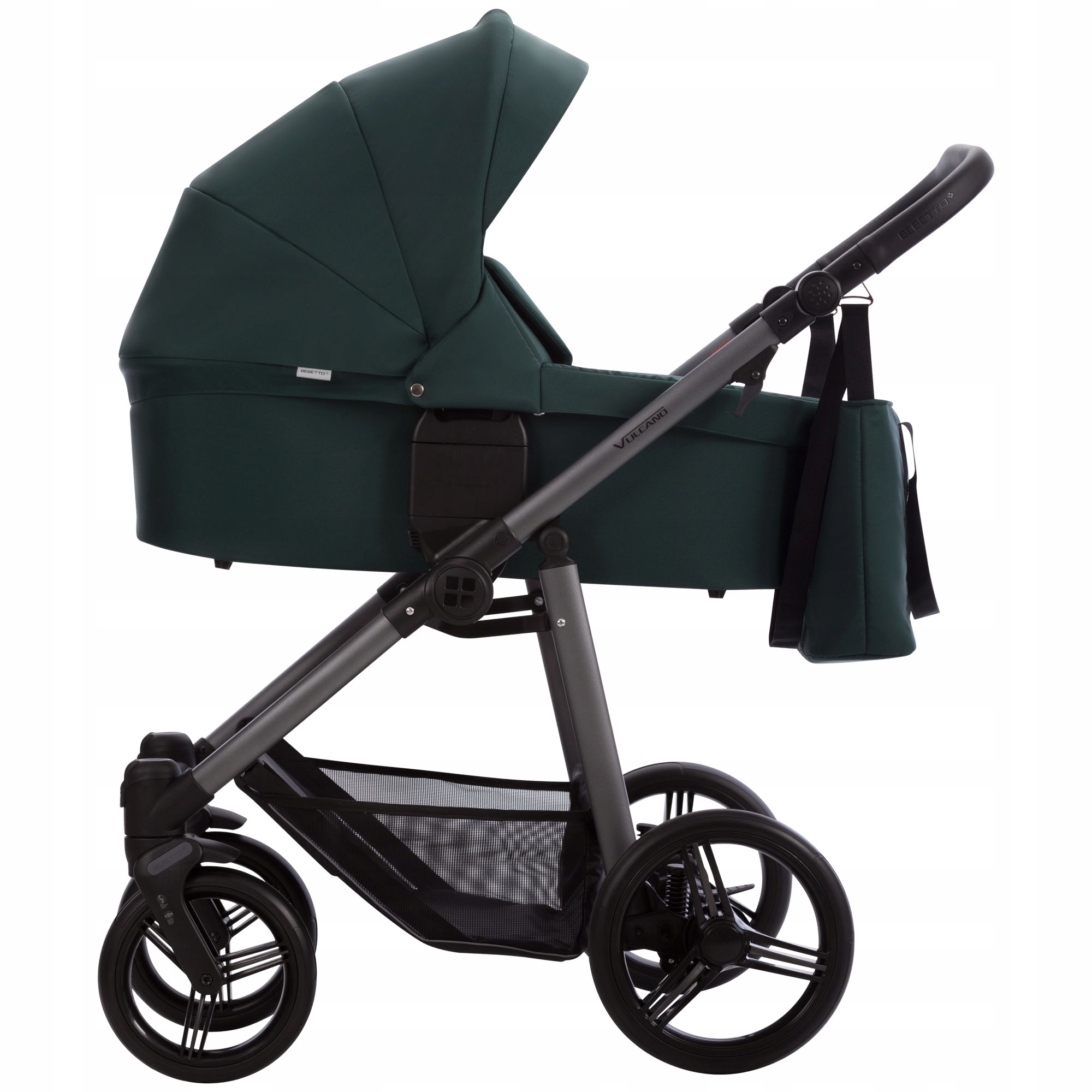 WÓZEK BEBETTO NEW VULCANO 05/gr 2W1 + adaptery maxi-cosi/cybex EAN (GTIN) 5901497109847