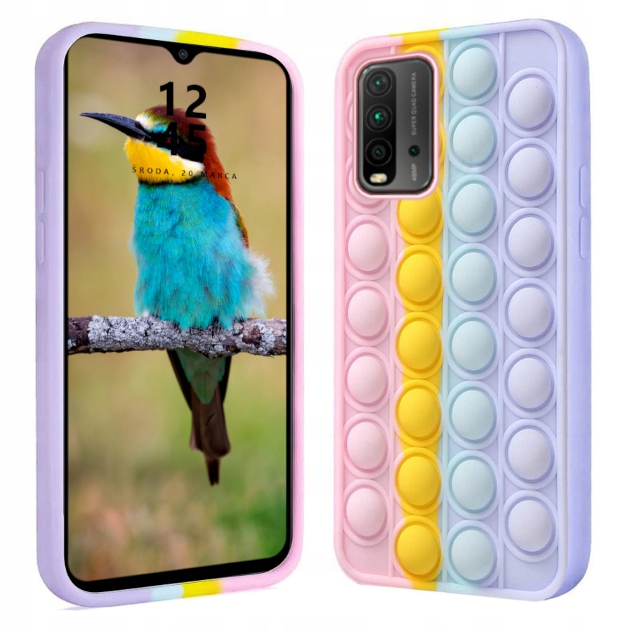 

Etui Bubble Pop It Case Do Redmi 9T Szkło