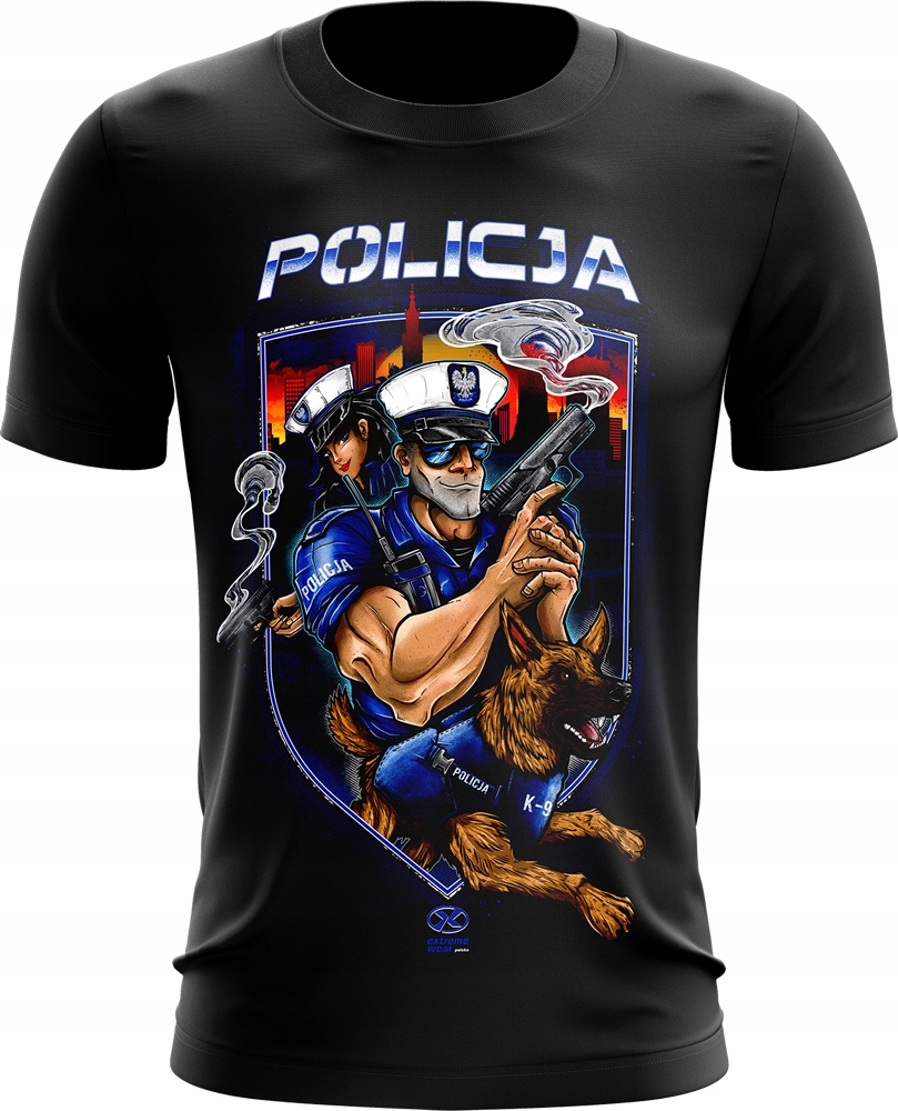 

Policja t-shirt koszulka r. XL