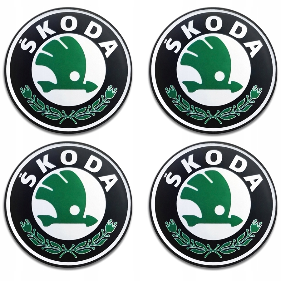 

Emblematy do Skoda 50mm silikon 3d zamiennik 4szt
