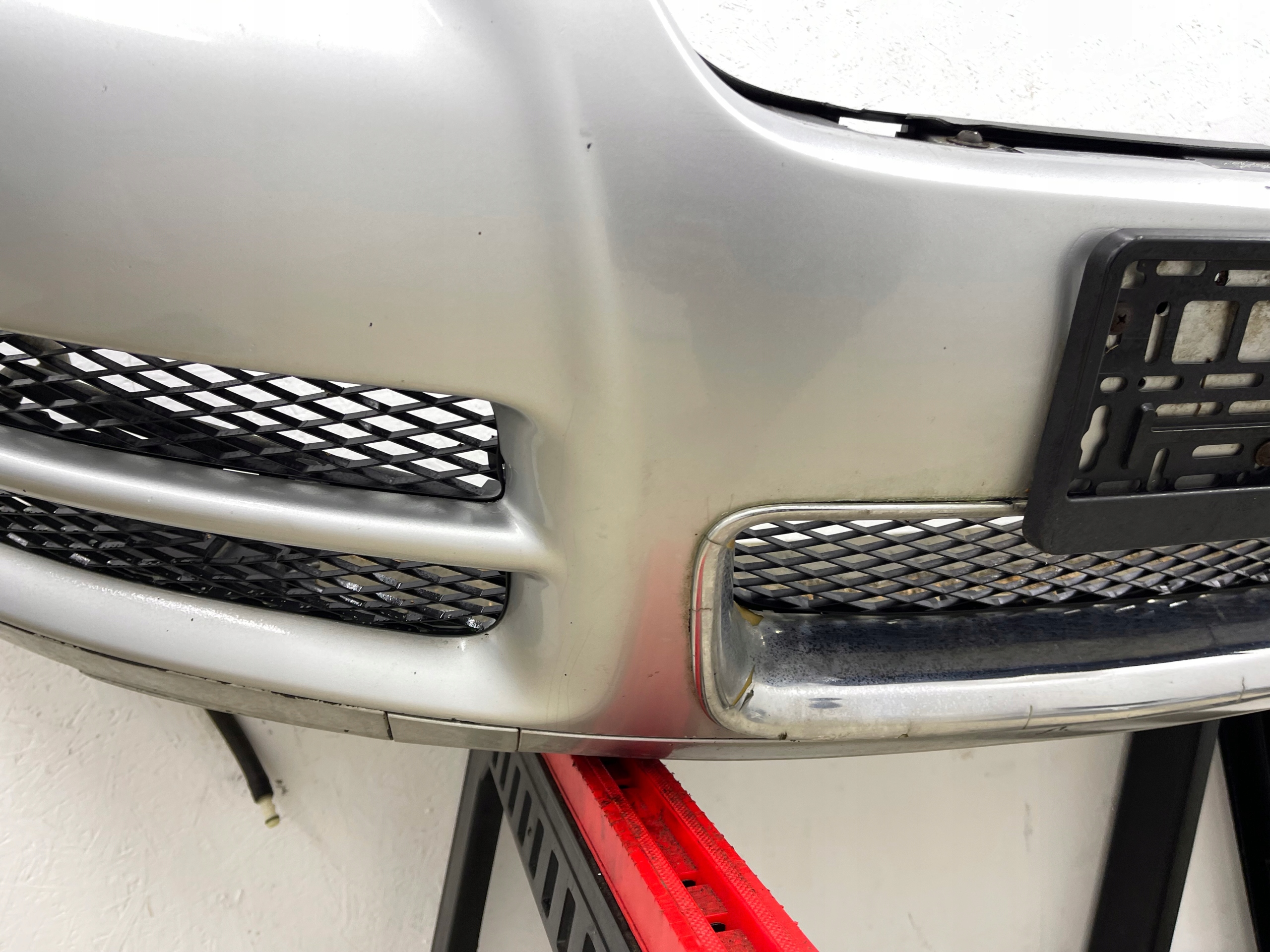 VW TOUAREG 7L bumper front washers LA7W 7L6 complete