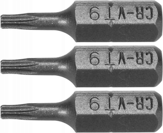 

Sthor Bity 1/4"X25 MM Torx T9 3 Szt