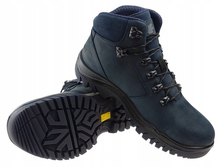 Zimowe Buty Trekkingowe 4F Skórzane Wysokie Ocieplane OBMH258 31S R-42