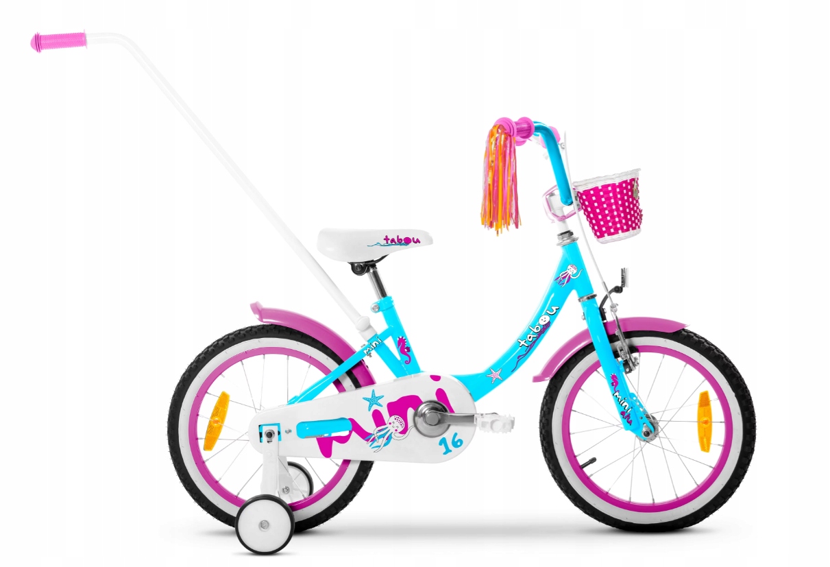 Rower dziecięcy 14" Tabou Mini Alu niebieski R23
