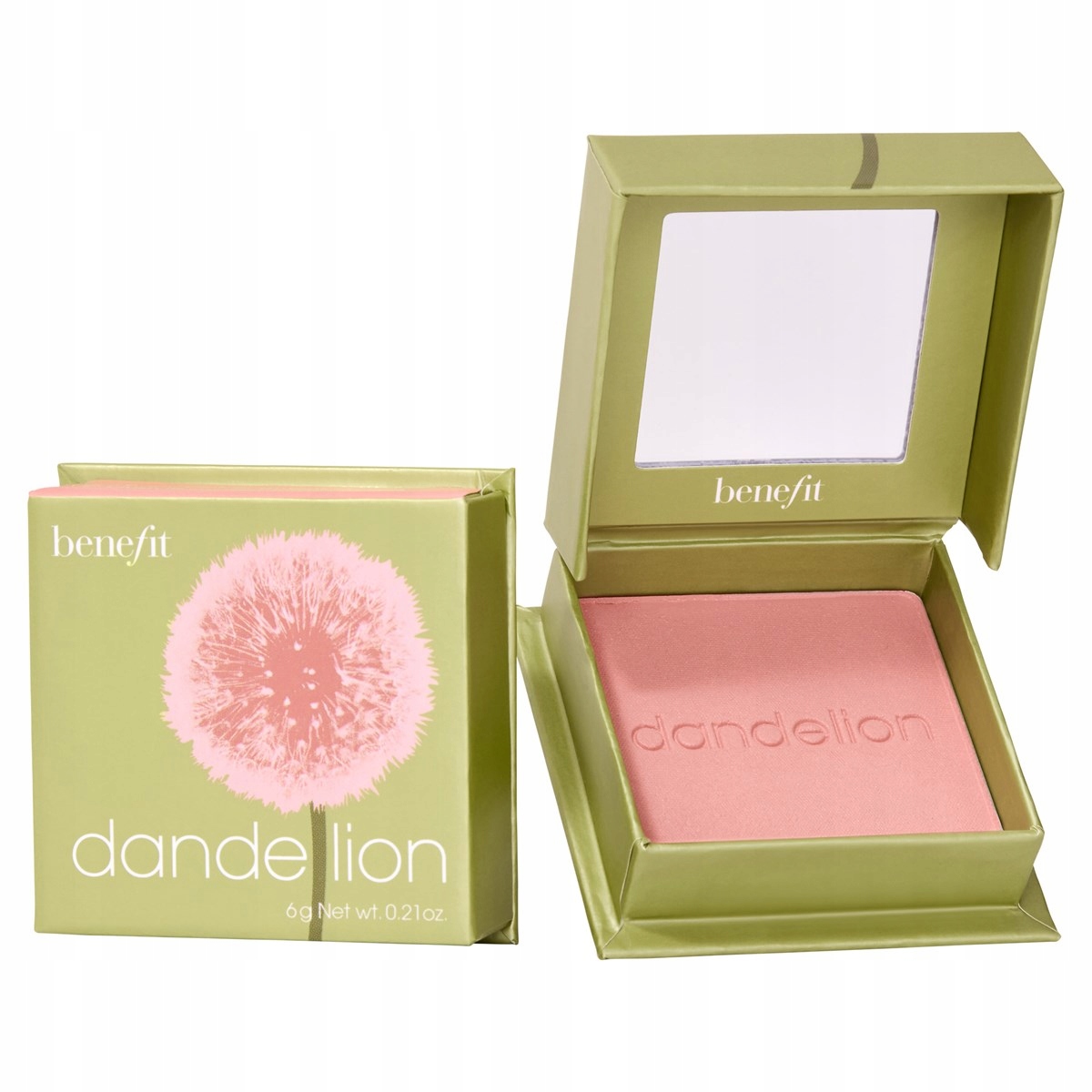 Benefit Dandelion Baby-Pink rozjasňující tvářenka 6 g