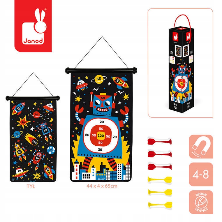 

Rzutki Magnetyczne Roboty gra zręcznościowa Janod