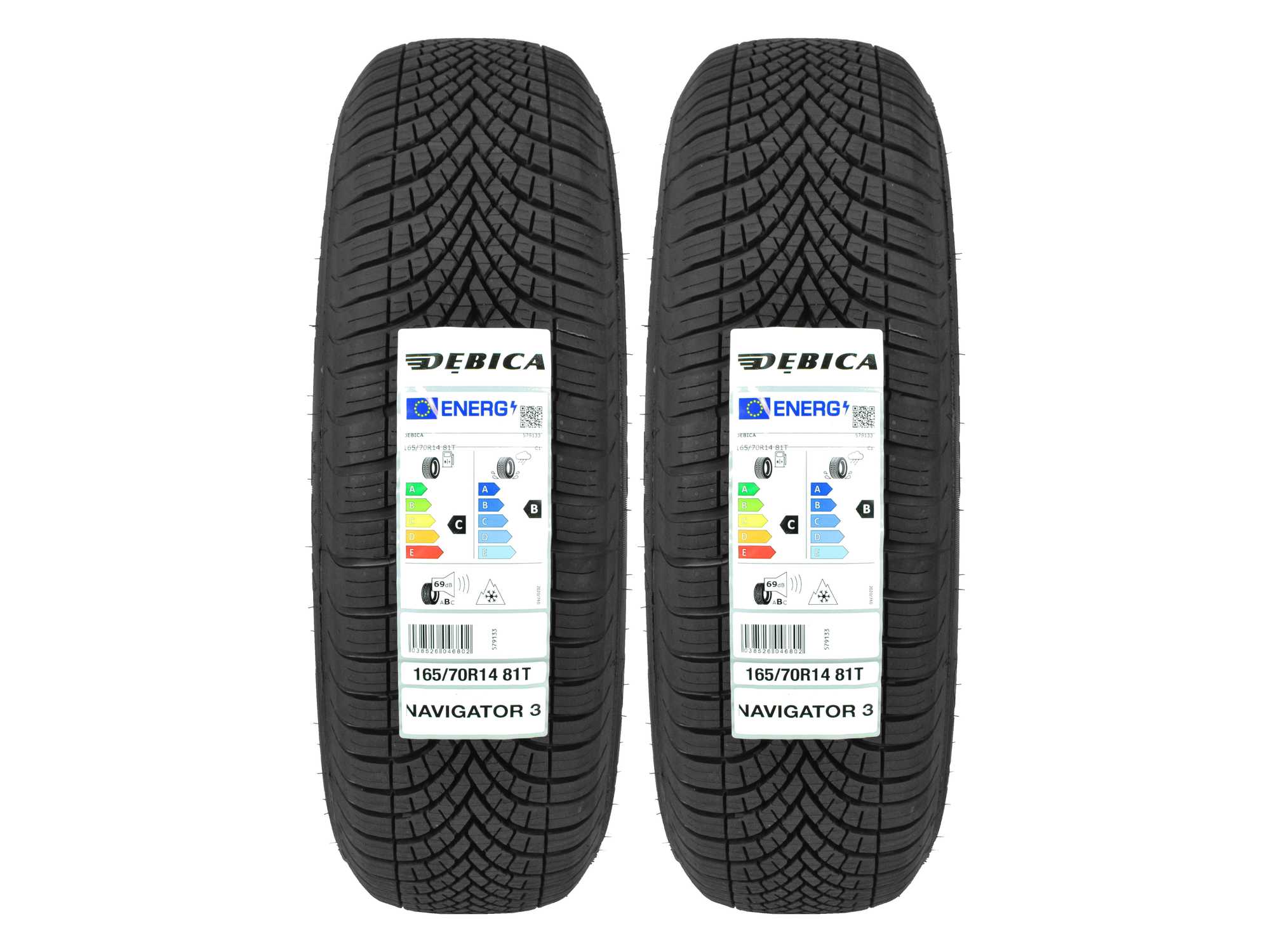 

2 Nowe Opony Całoroczne 165/70R14 Dębica Navigator