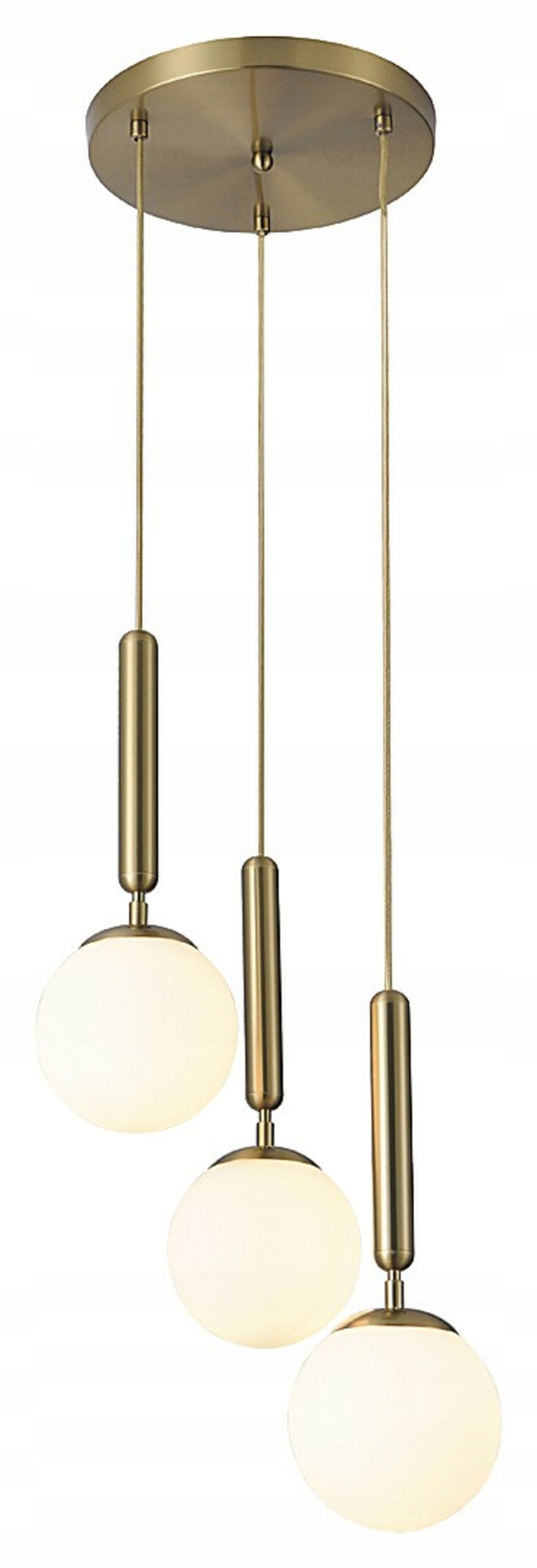 Rabalux Divina závěsné svítidlo 3xE14 max 9W, zlatá, nastavitelná délka