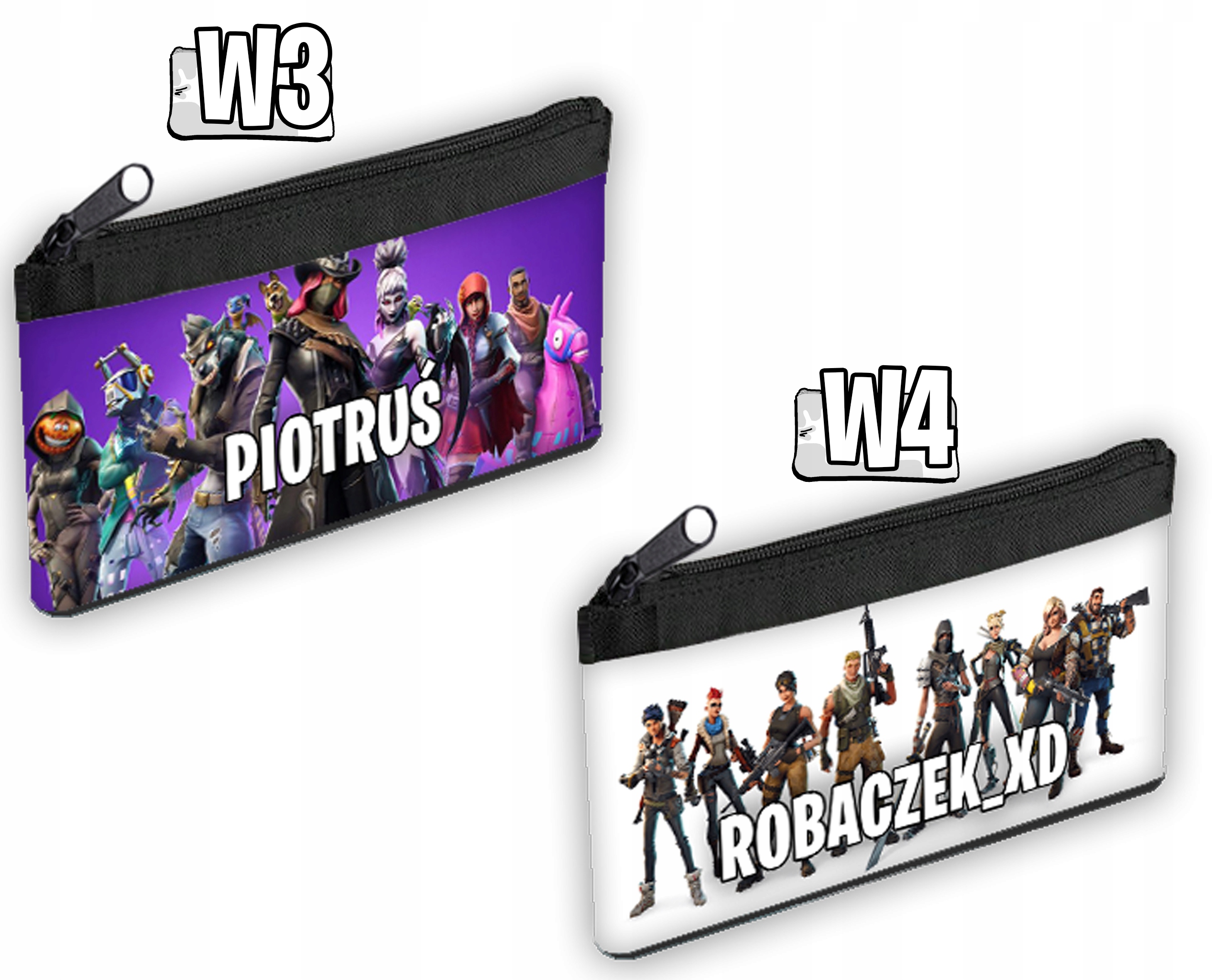 PIÓRNIK FORTNITE - TWOJE IMIĘ - RÓŻNE WZORY Marka ST.RIGHT