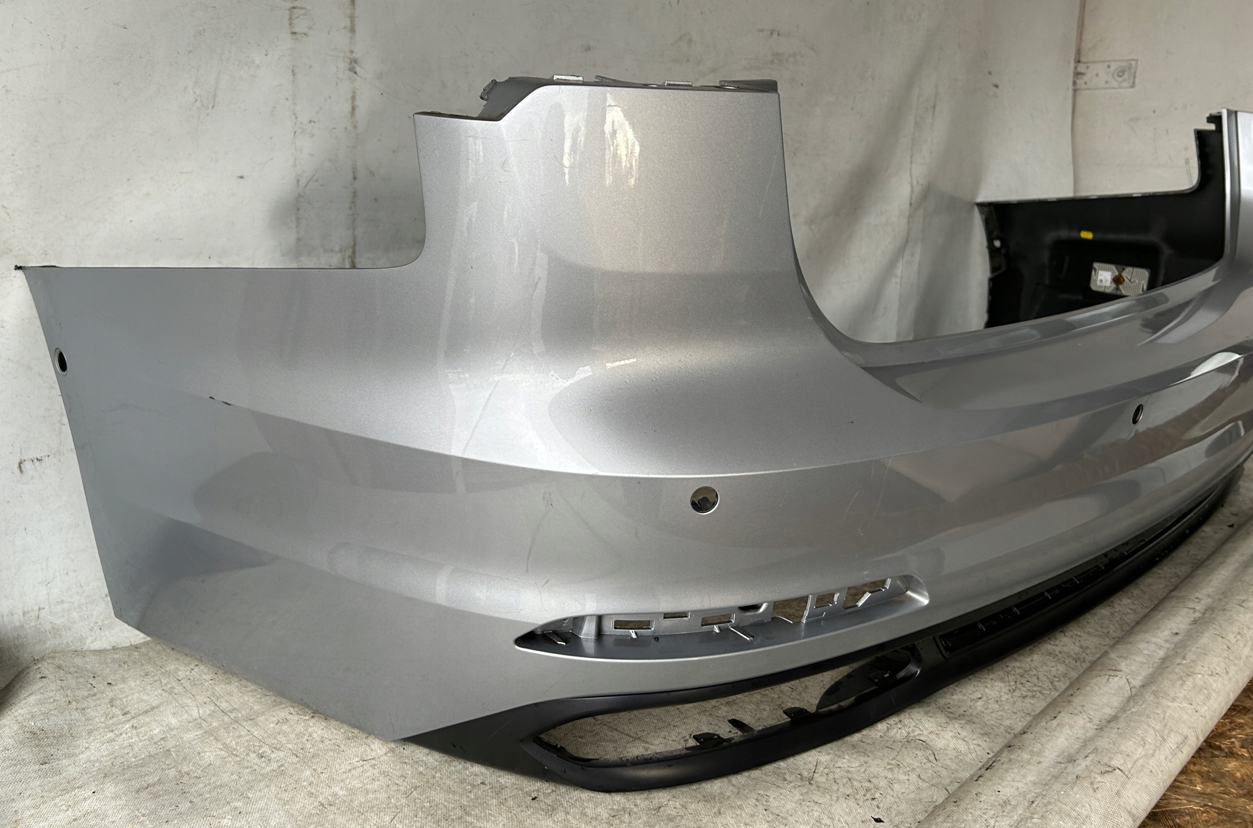 bumper rear part rear AUDI A6 C8 KOMBI AVANT PDC