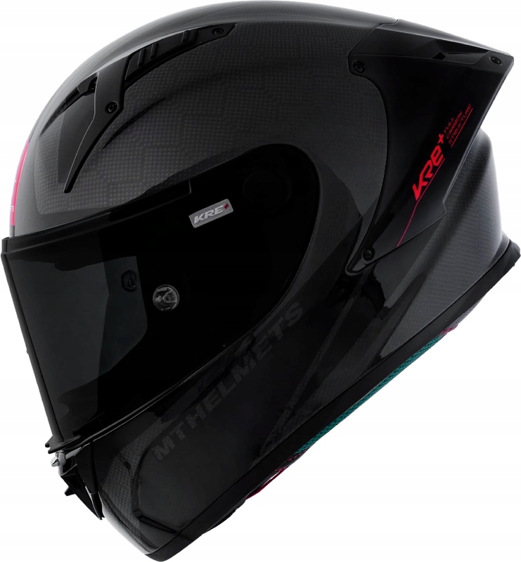 Motocyklová prilba Mt Kre+ S Solid Gloss Carbon/black čierna Darčeky