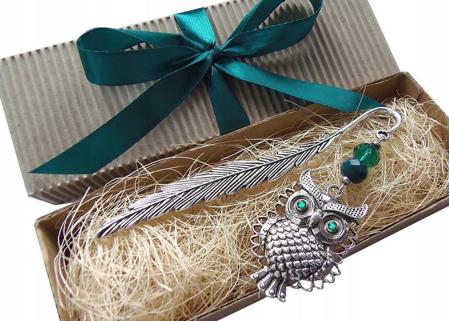 

Zakładka Do Książki Sowa Zielona