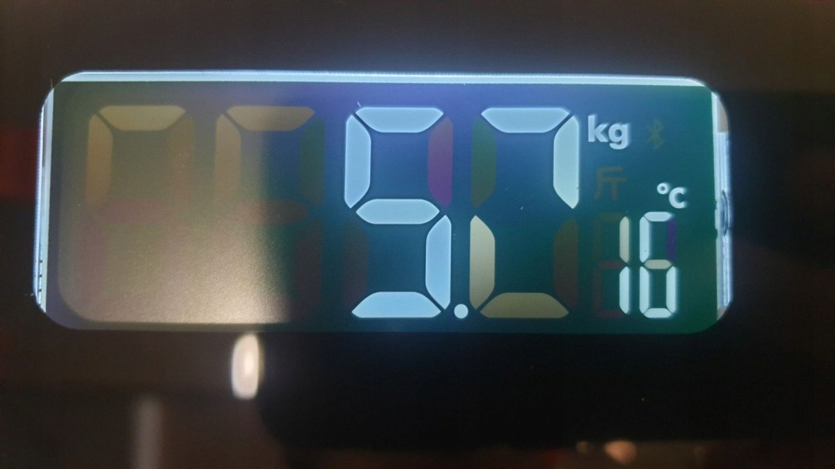 Весы для ванной HOMEVER FG220LB 180KG LCD analyzat тип электронные