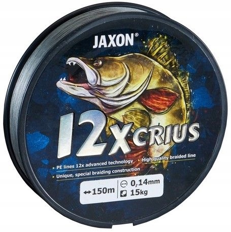 Plecionka Jaxon Crius 12X 0,12mm 150m