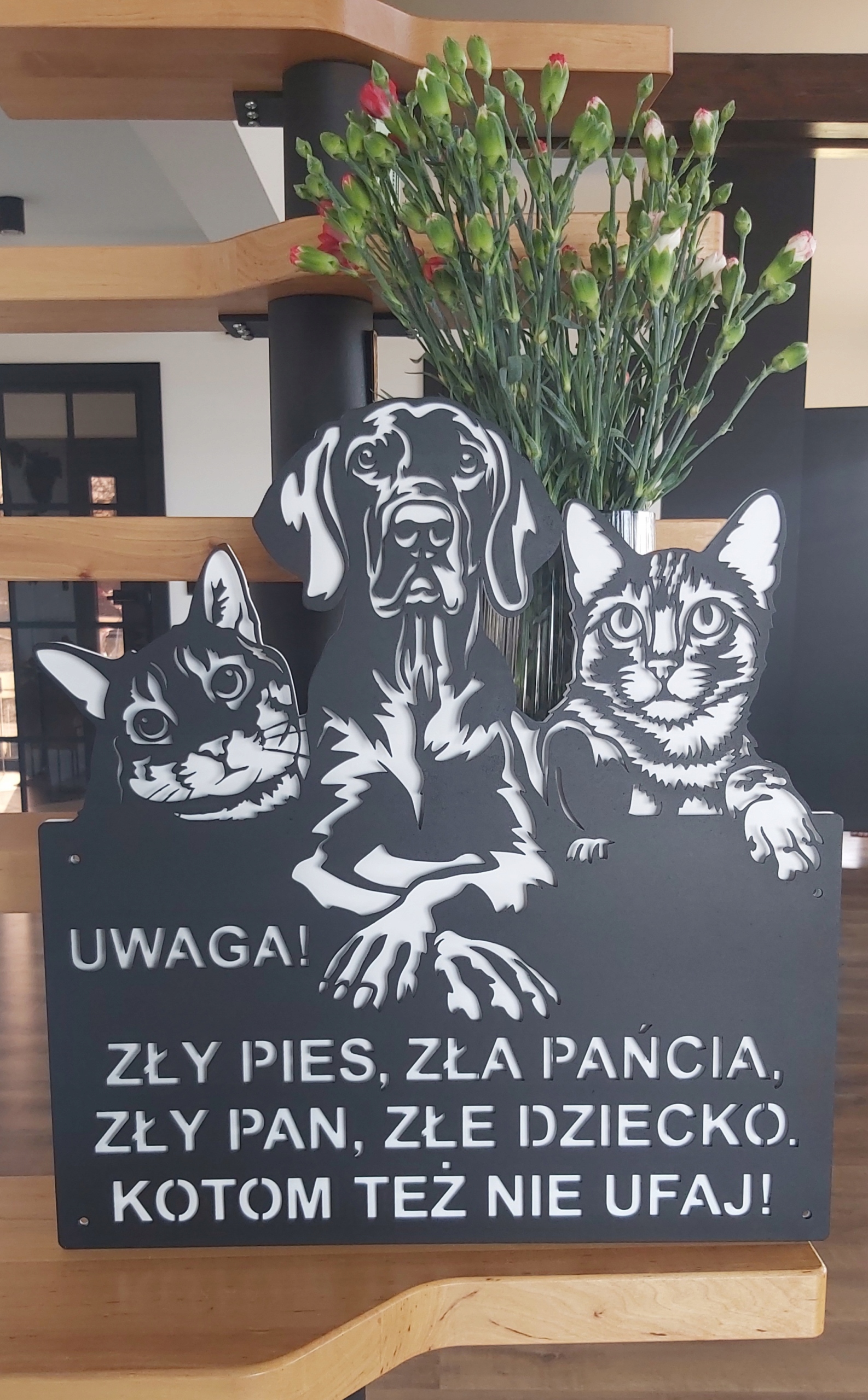 Tabule Pes na branku oplocení výstražná zábavná Želva Výmarská